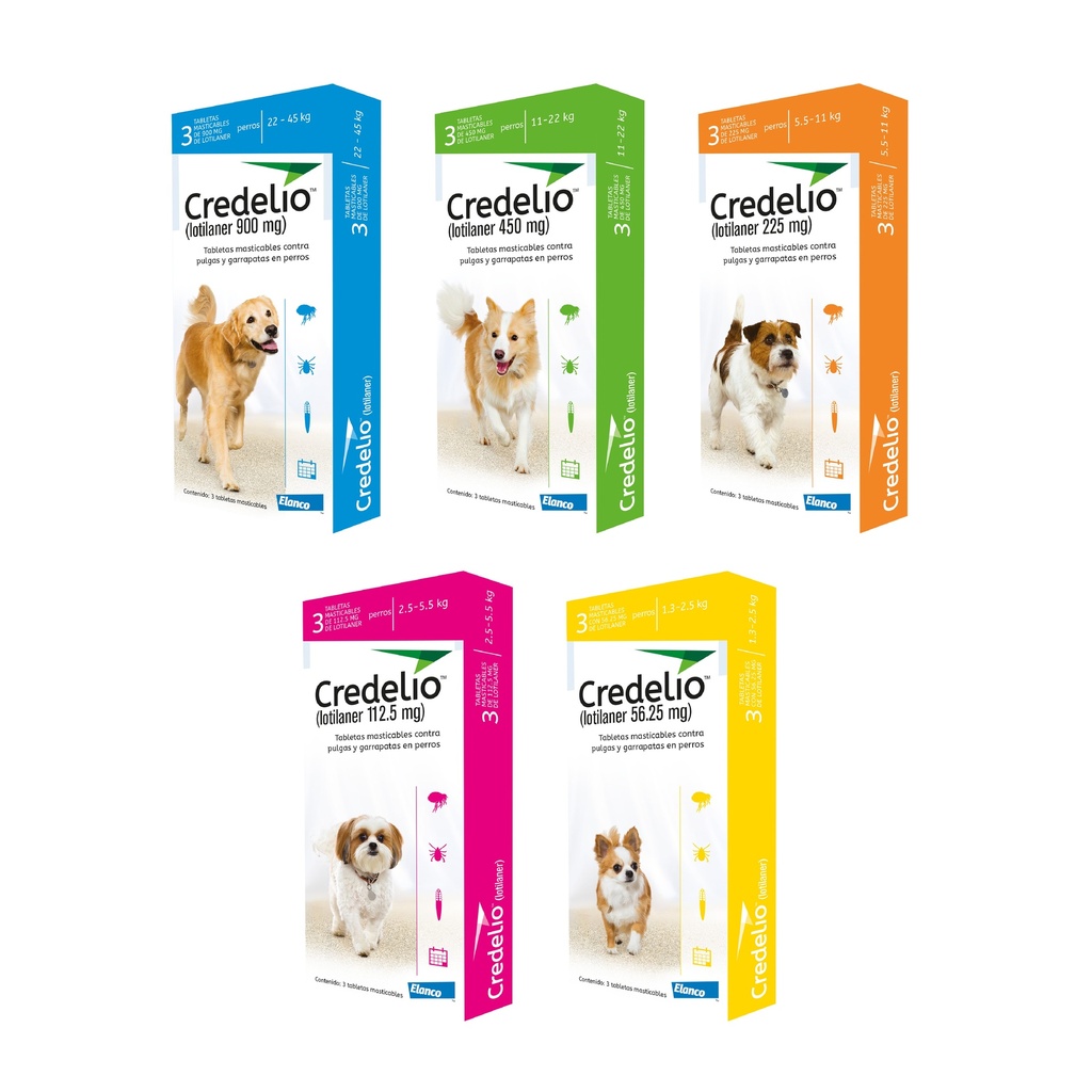 Credelio Perros (1.3 - 2.5 kg)