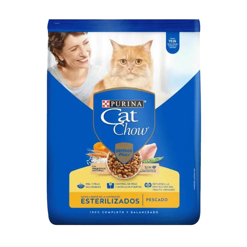 Cat Chow Gato Esterilizado Pescado (500 Gr)