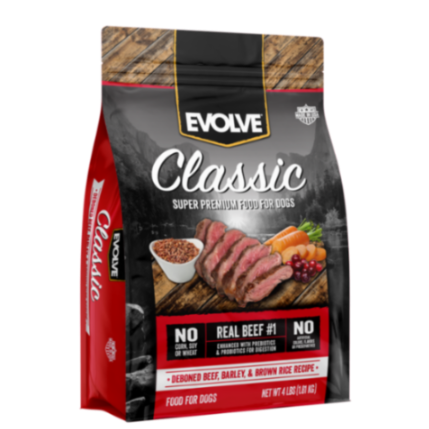 [600868 EVO] Evolve Classic Res Carne para Perros (3.5 Lb)