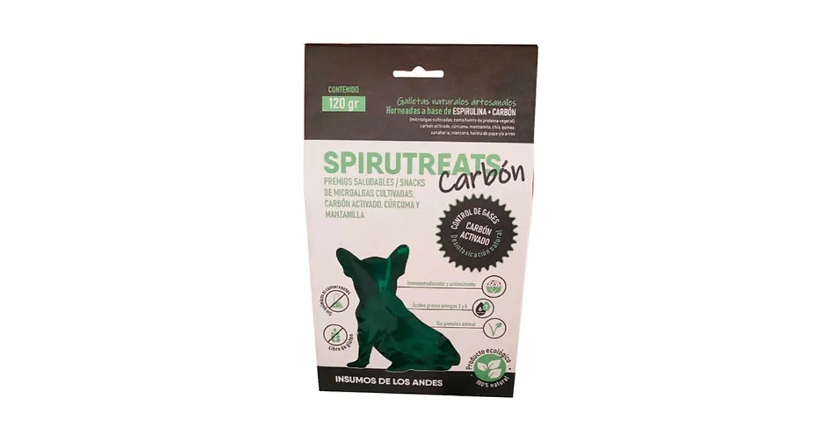 [60803] Spirutreats Carbon para Perros