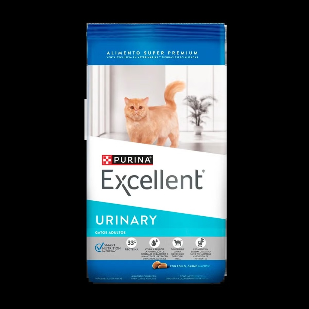 Excellent Urinary Gatos Adultos (7.5 Kg)