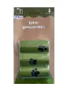 Bolsas Biodegradables Calabaza 3 rollos x 15 bolsas