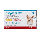 Simparica Trio Antiparasitario Interno y Externo Caja x 1 Tableta para Perros