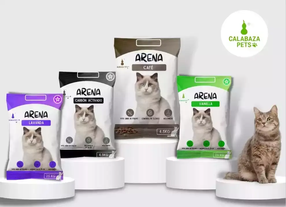 Arena Calabaza Pets (4.5 Kg, Yazmin)