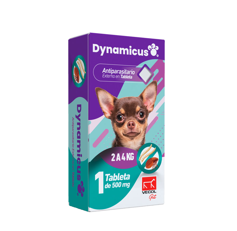 Dynamicus (2 a 4 kg - 500 mg x 1 tableta)