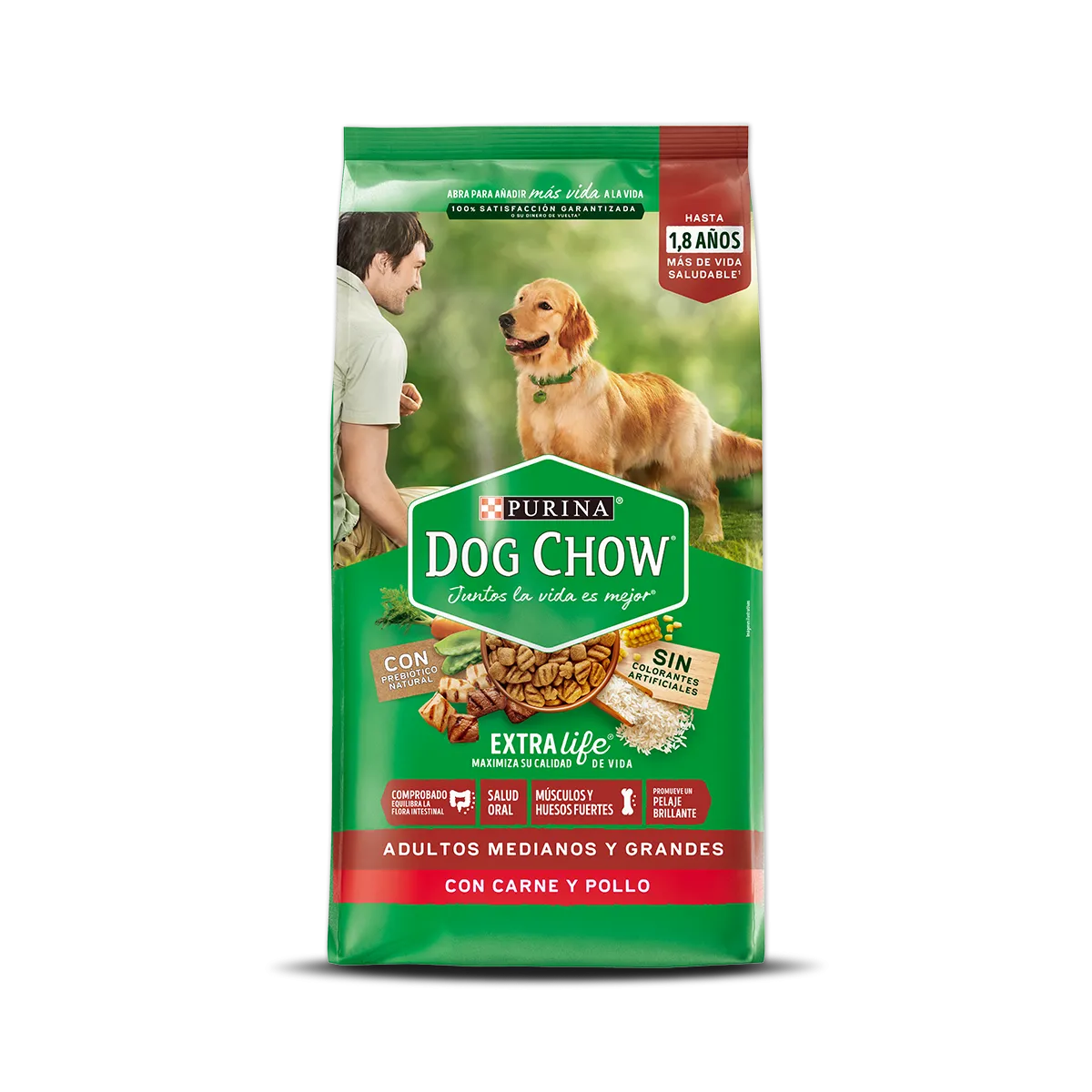 [12526098] Dog Chow Adultos Medianos y Grandes (2 Kg)