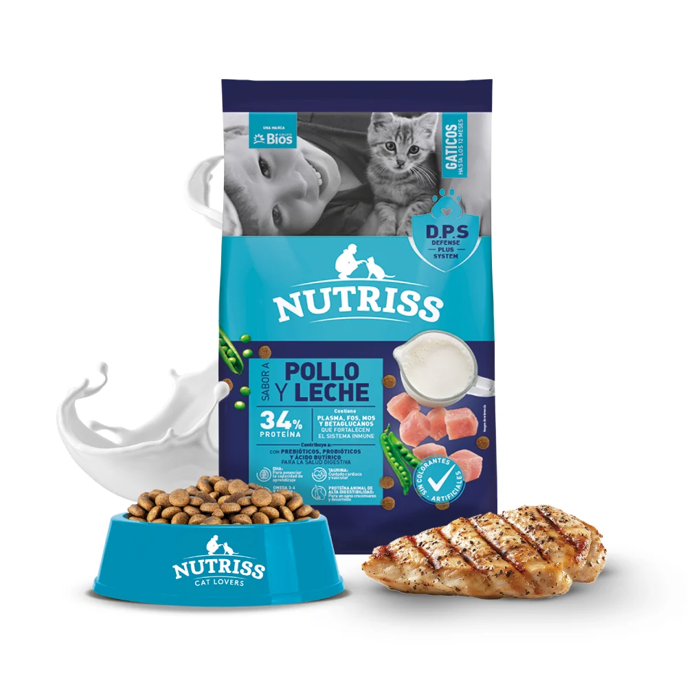 [000522411] Nutriss Gaticos Pollo y Leche (500 Gr)