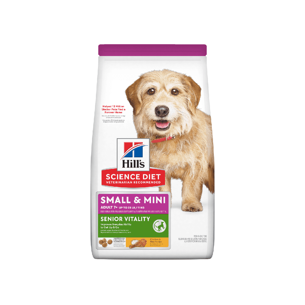 Hills Science Diet Senior Vitality Small & Mini para Perros