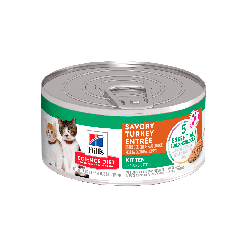 Hills Science Diet Kitten Pavo Húmedo para Gatos