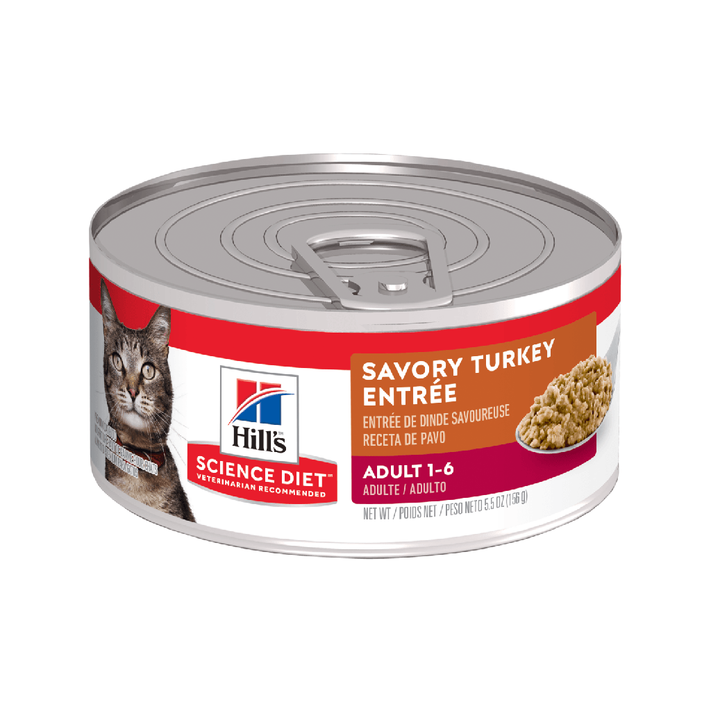 Hills Science Diet Adulto Pavo Húmedo para Gatos