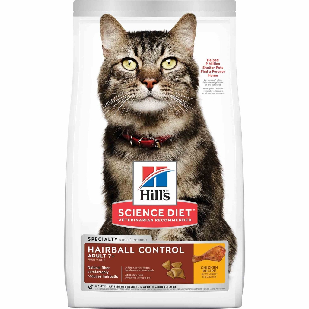 [11002076] Hills Science Diet Adulto 7+ Hair Ball Húmedo para Gatos