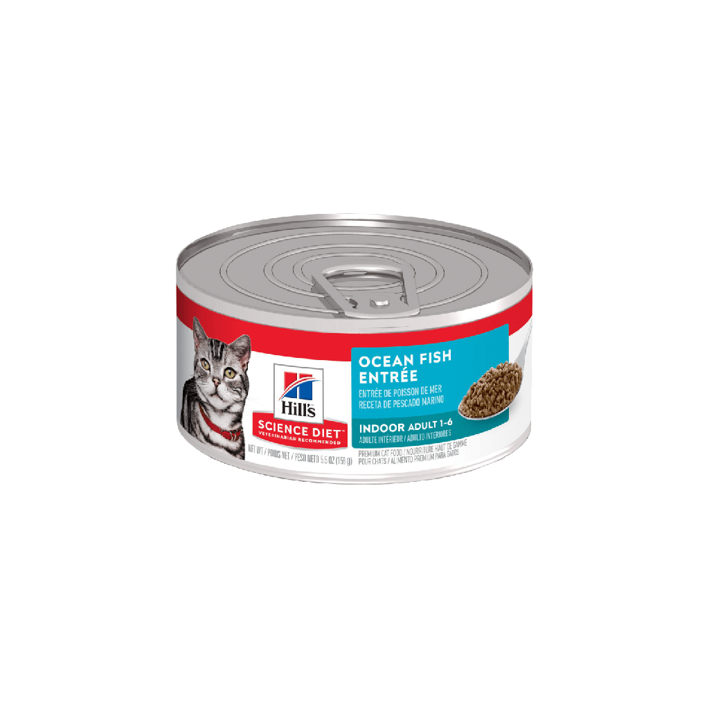 Hills Science Diet Adulto Indoor Ocean Fish para Gatos