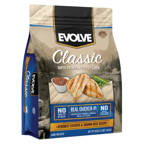Evolve Cat Classic Chicken - Pollo (3 Lb)