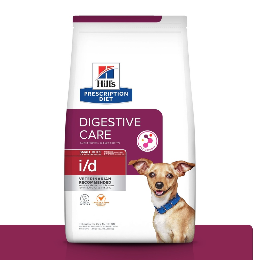 [11001015] Hills Prescription Diet I/D Small Bites para Perros (3.3 Lb, 1.5 Kg)