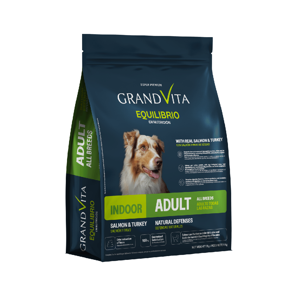 Grand Vita Equilibrio Adulto Salmón y Pavo para Perros