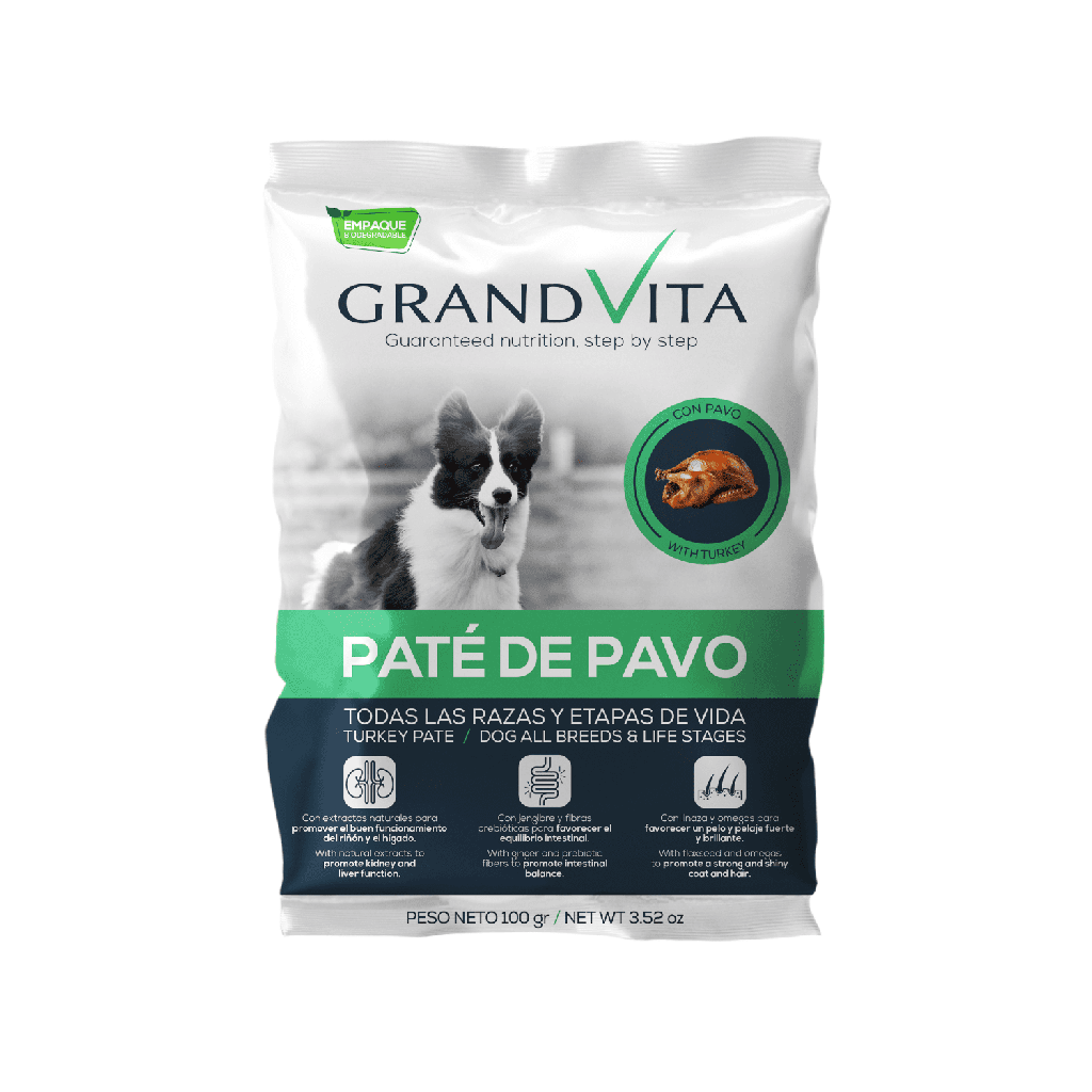 Grand Vita Paté D/E Pavo Perro