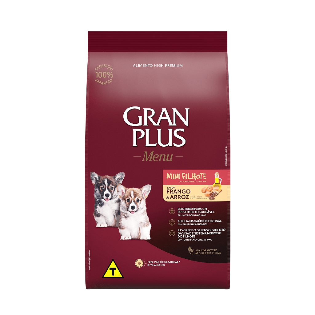 Gran Plus Cachorro Pollo y Arroz para Perros