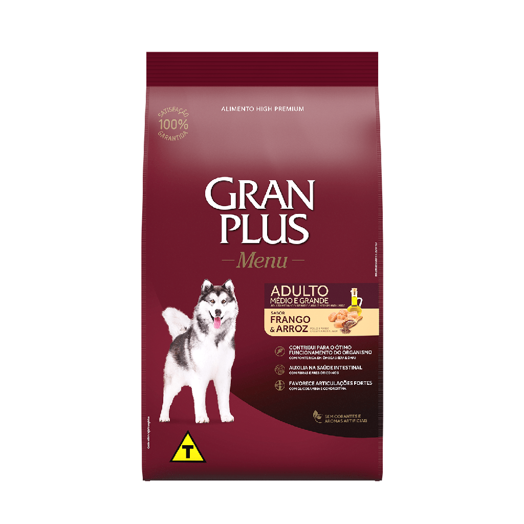 Gran Plus Menú Adulto Pollo y Arroz para Perros