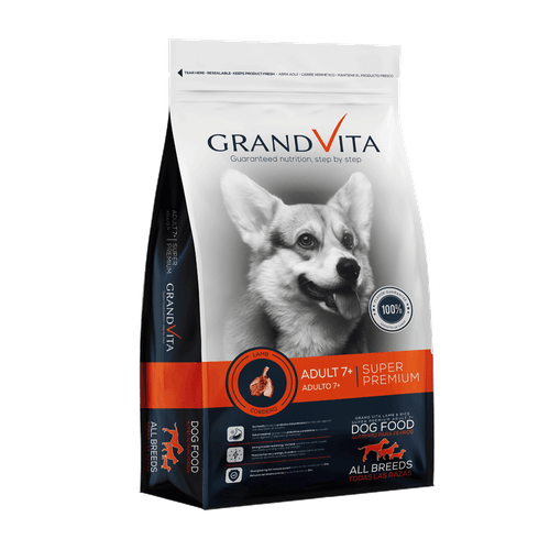 Grand Vita Cordero Adulto 7+ para Perros