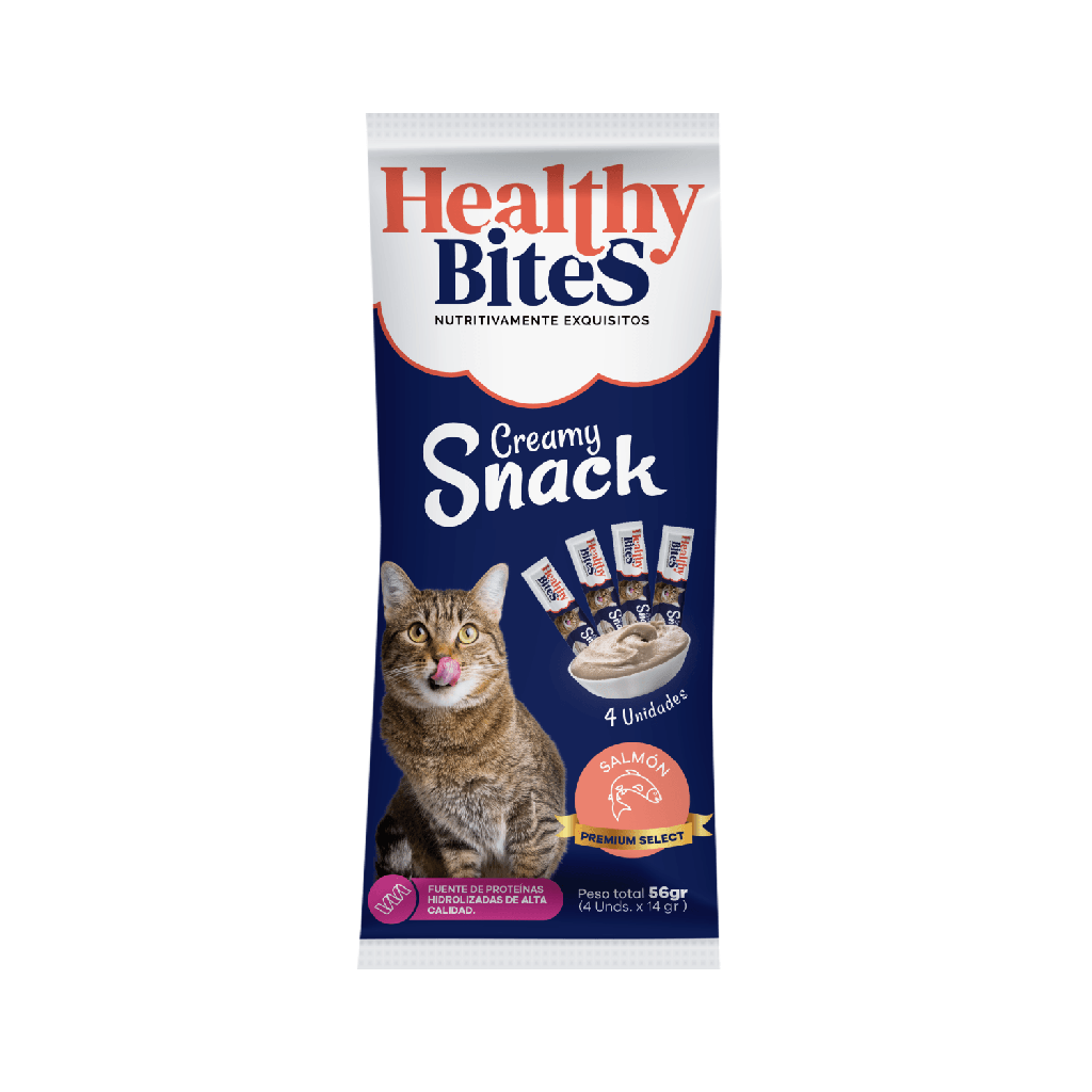 Healthy Bites Cream Gato Salmón Sobre