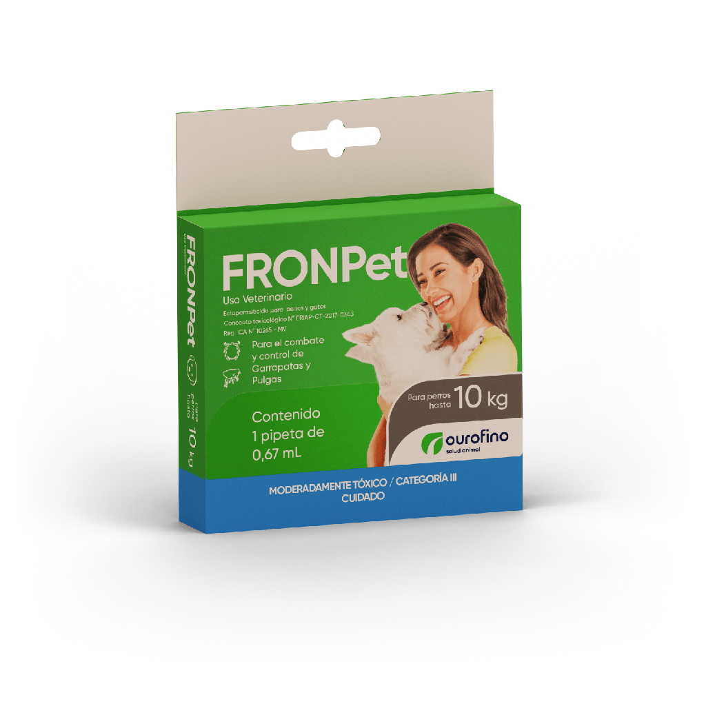 [31001001] Ourofino Fronpet para Perros (0.67 Ml)