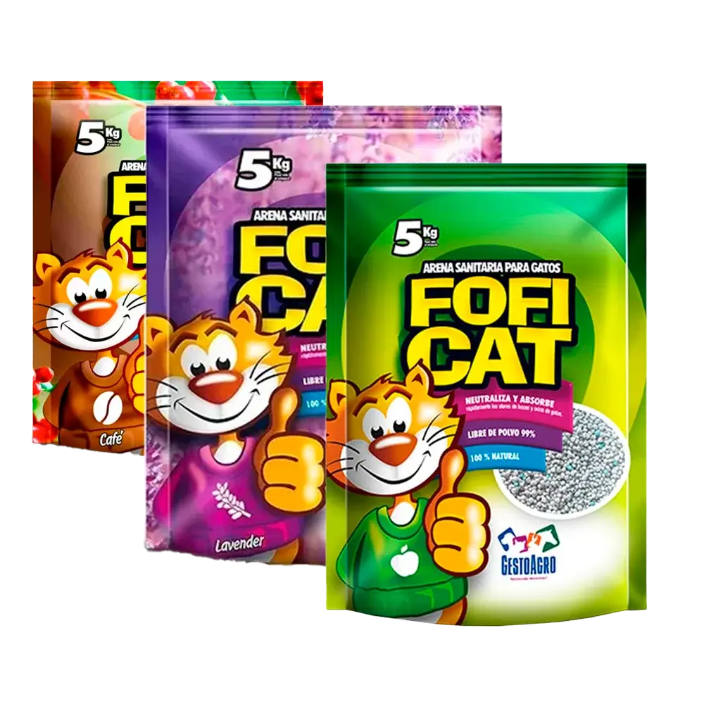 Arena Foficat (5 Kg, Manzana)