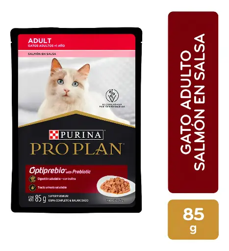 Alimento Húmedo Para Gato Pro Plan Pouch Adulto Salmón