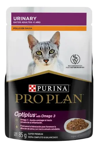 Alimento Húmedo Para Gato Pro Plan Pouch Adulto Pollo -Urinary