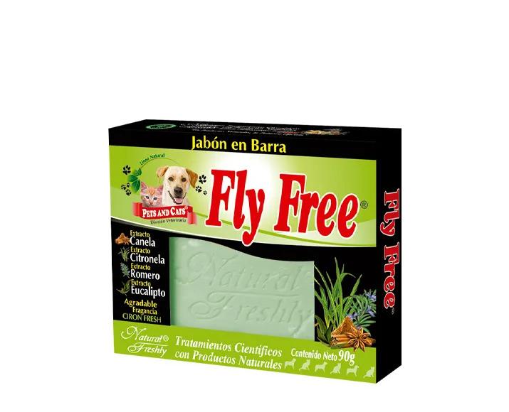 Jabón en Barra Fly Free Natural Freshly