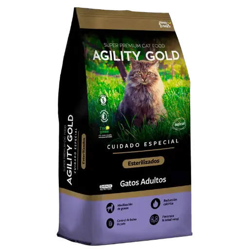 Agility Gold Gatos Adultos Esterilizados