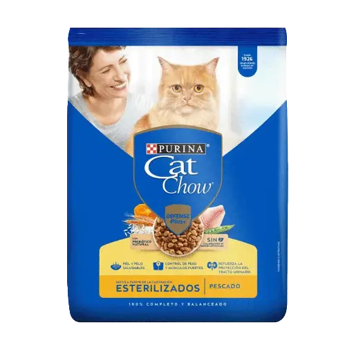 Cat Chow Gato Esterilizado Pescado